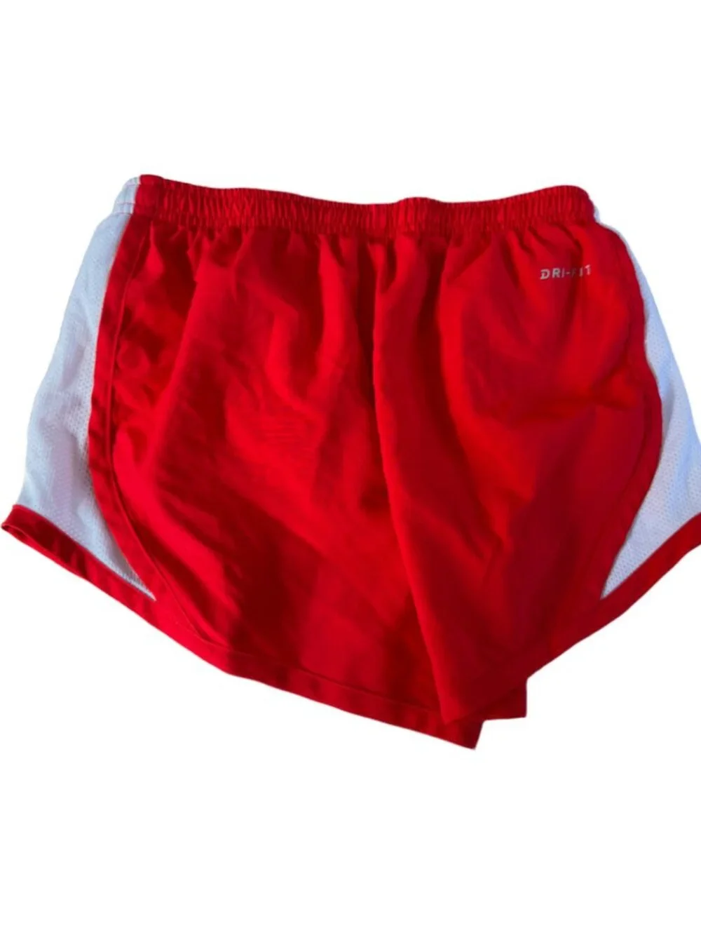 Kids Nike Dri-FIT Running Shorts Small Red Athletic